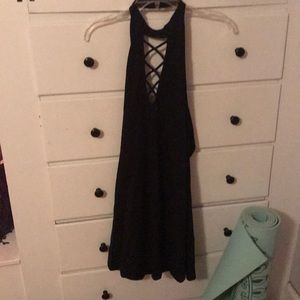 Express black dress